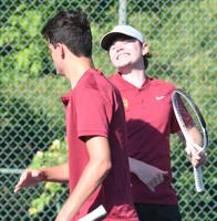 16th Region tennis: A double delight: Russell, Rose Hill string together region titles; Johnson wins fourth straight crown