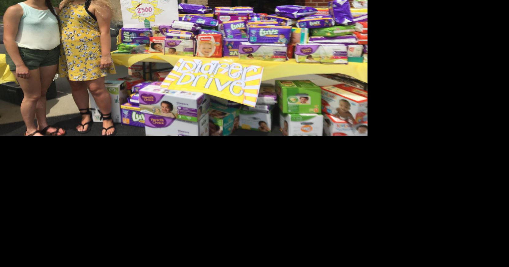 Diaper dandies collect more than 10,000 in drive News