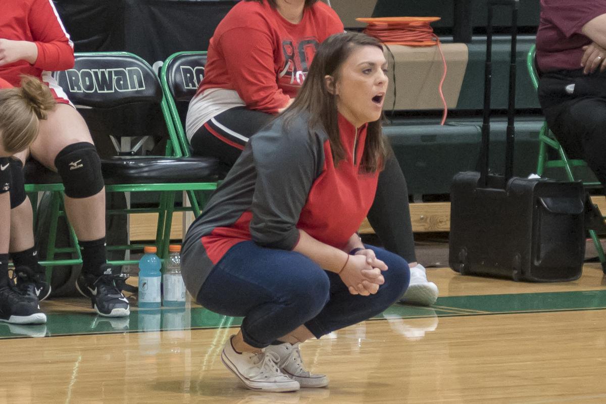 Katie Netlner coaches from the sideline.JPG
