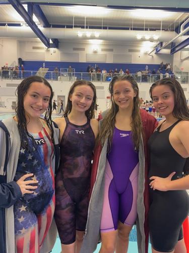 The right time to shine: Red Devils' swim team relishes state spotlight ...
