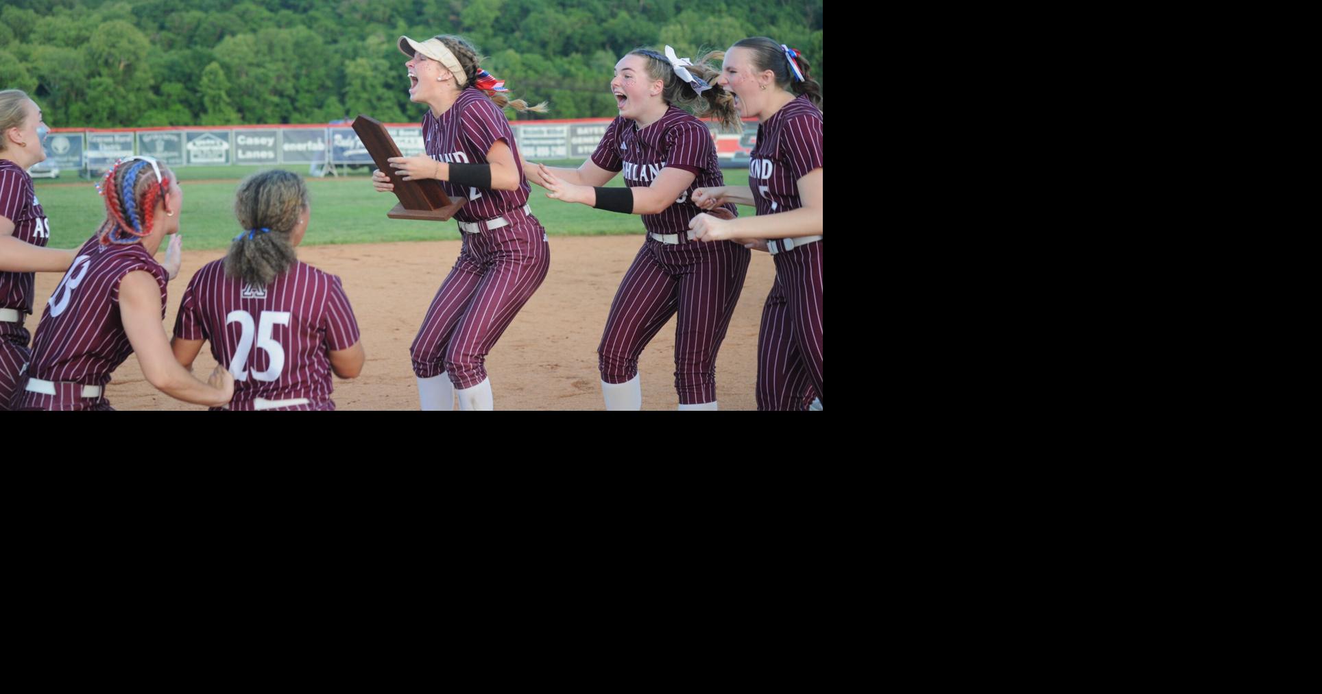 16th softball final: First to the finish: Kittens secure state plans early; post eight run in opening frame to defeat Vikings