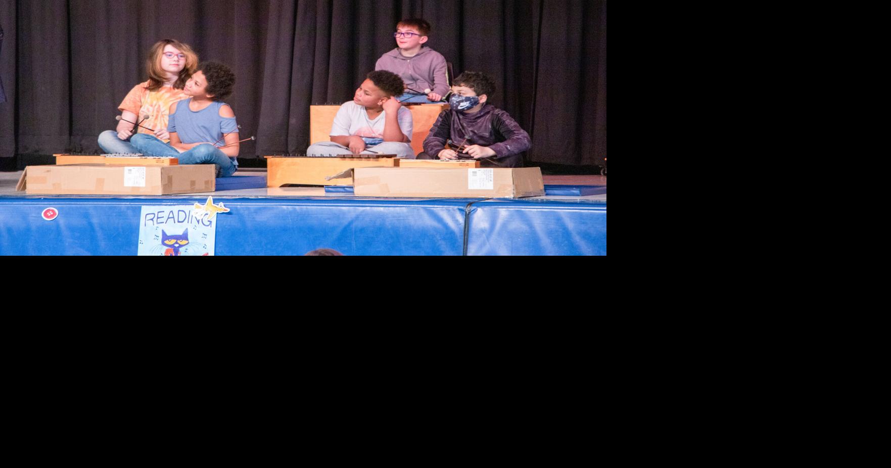 Rhythmic reading Crabbe Elementary students combine music, books