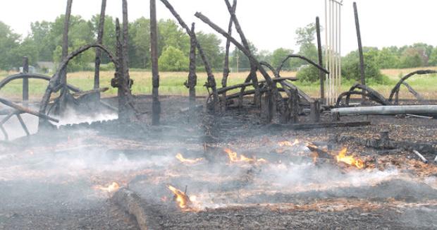 Playground damaged by fire | Local News | dailyindependent.com
