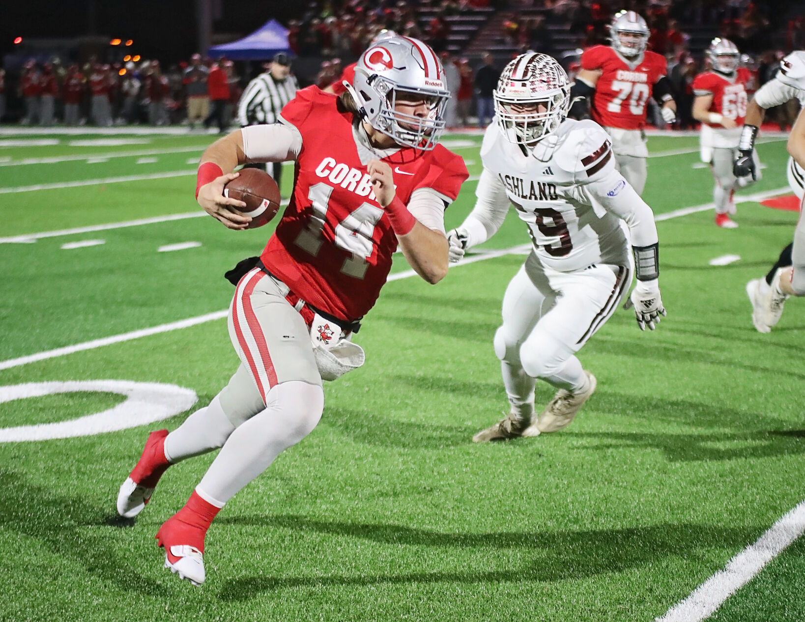 Class 4A quarterfinal: Redhounds run away with region title: Elam ...