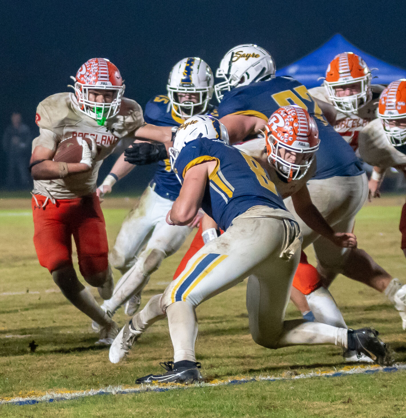 Raceland Rams Secure Third Consecutive Regional Championship with Dominant Rushing Performance