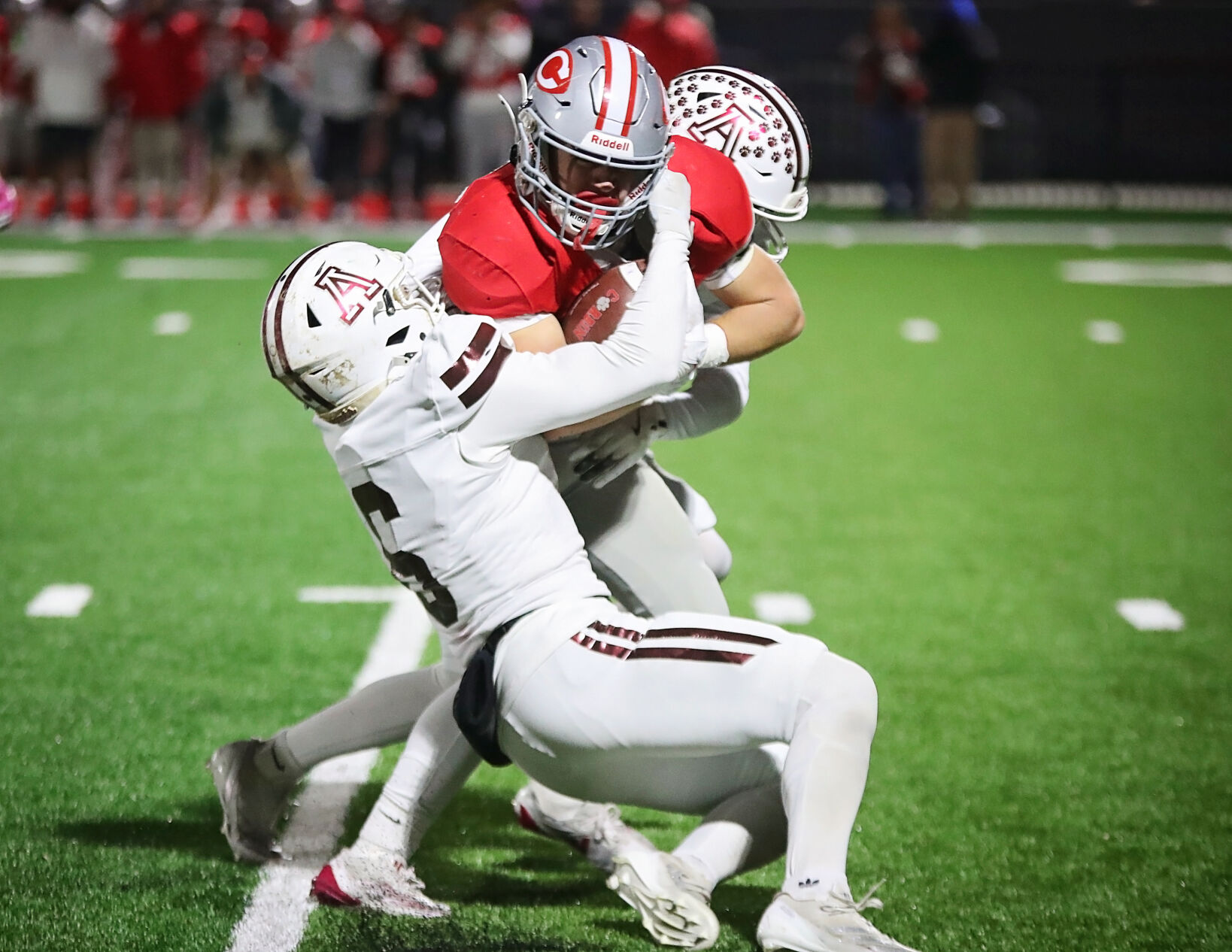 Class 4A quarterfinal: Redhounds run away with region title: Elam ...
