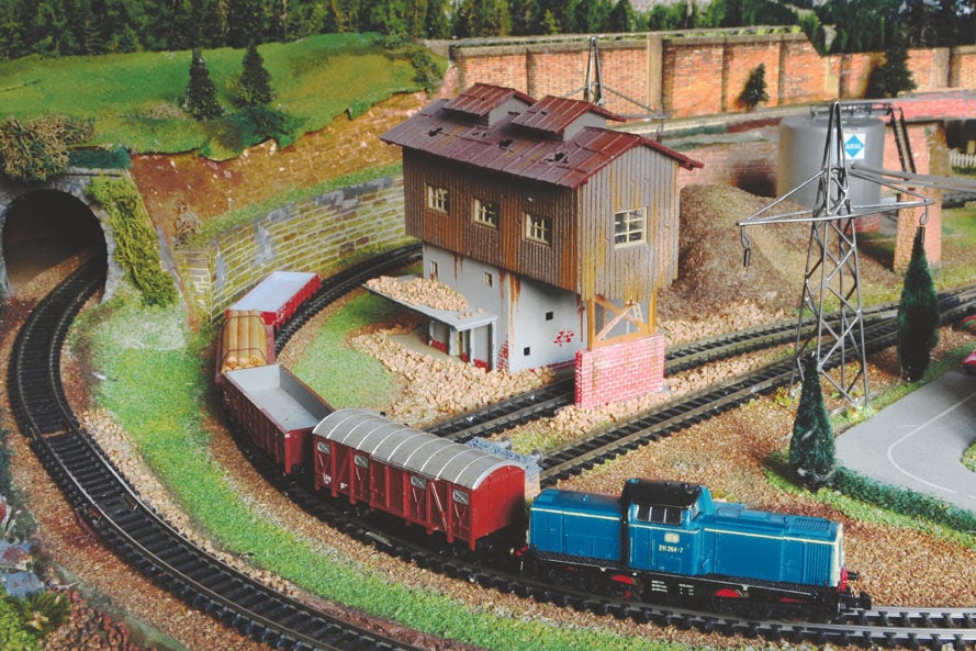 second hand model railway layouts sale
