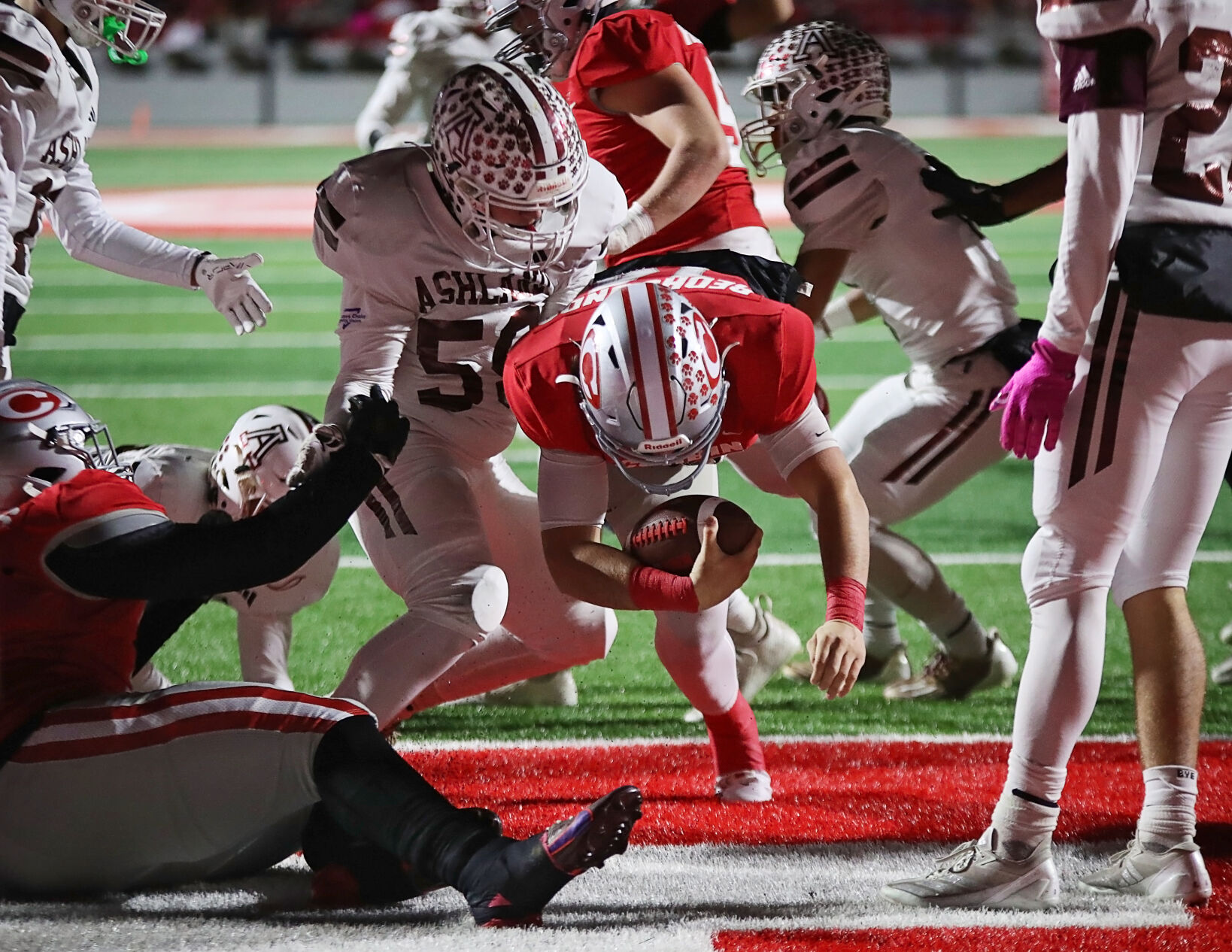 Class 4A quarterfinal: Redhounds run away with region title: Elam ...