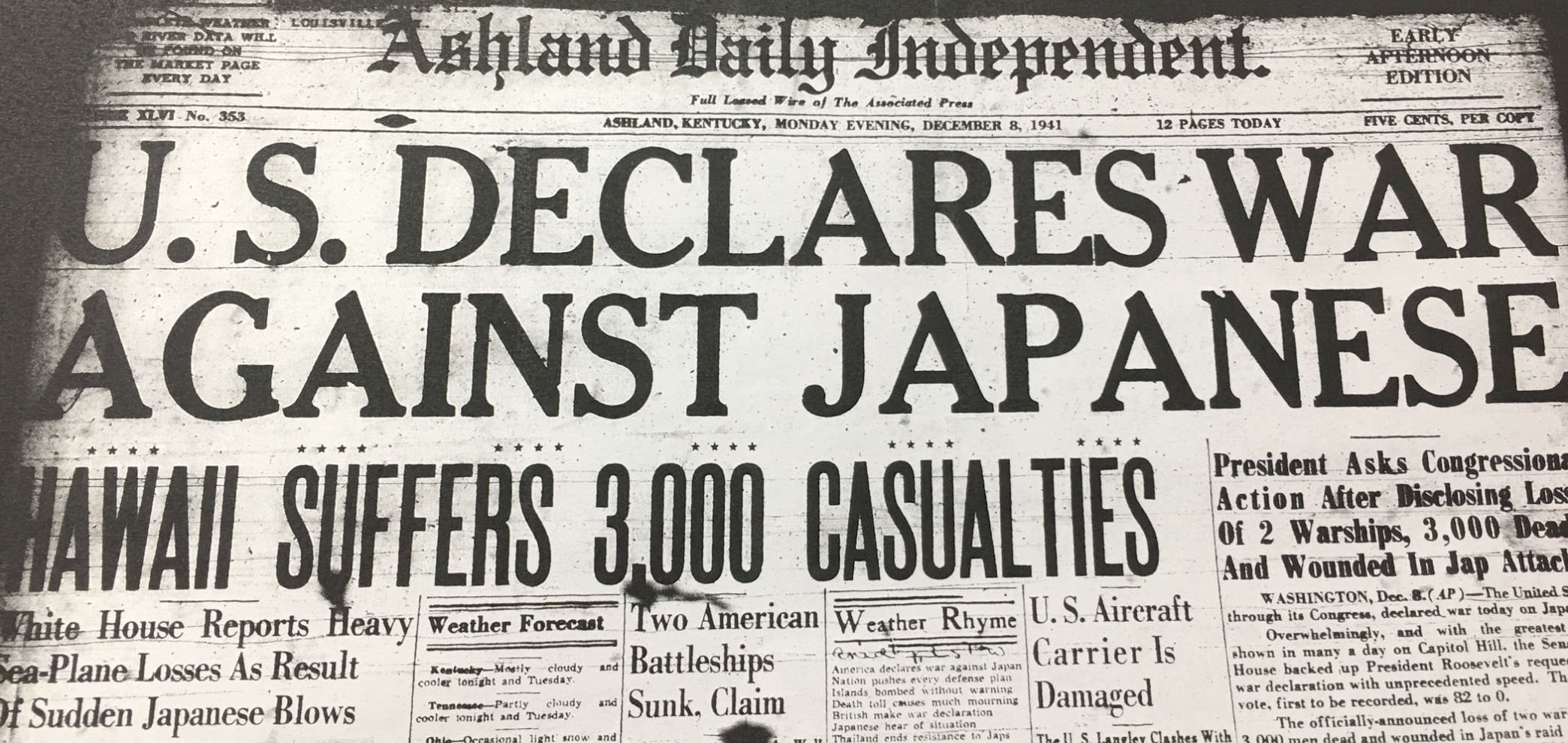 Pearl Harbor: Reporting the story of the century | News