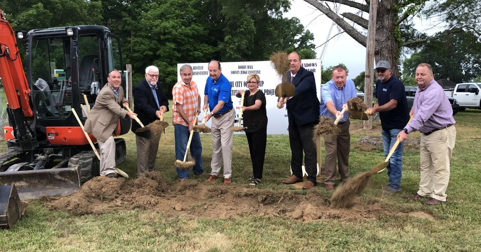 'Promise made, promise kept': Greenup County breaks ground on Siloam water project | News - Vimarsana News