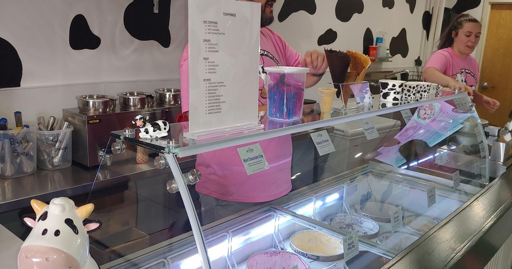 When the cows come home: New Ice Cream shop opens in Ashland - Vimarsana News