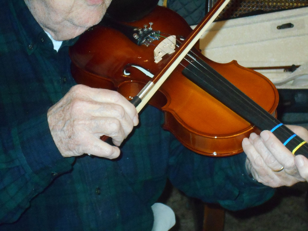 Violin lessons resonate with 83 year old News dailyindependent