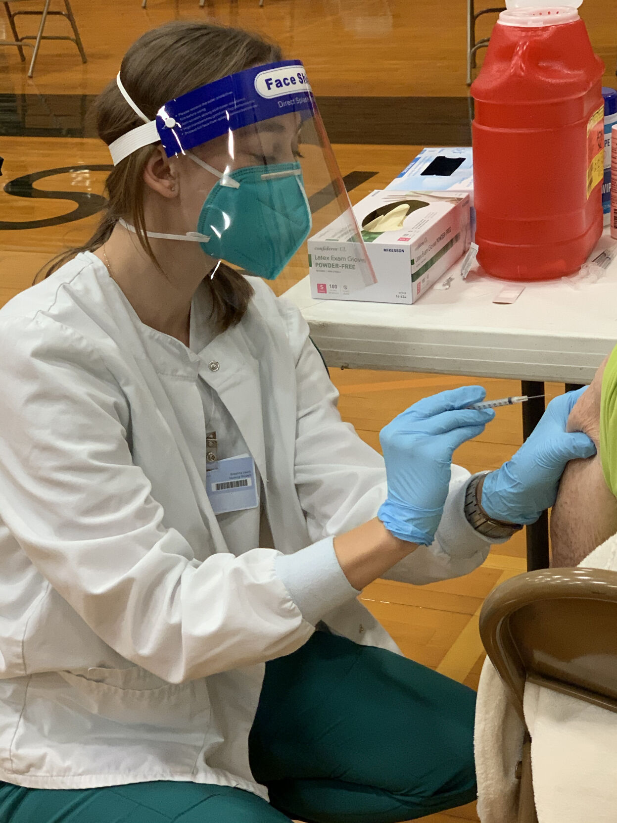 OUS nursing students administer vaccines - Vimarsana News