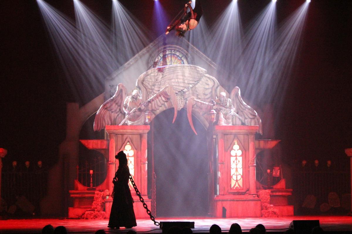 Acrobat in air