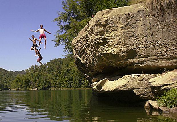 No 3 Cliff Diving Banned At Grayson Lake Local News
