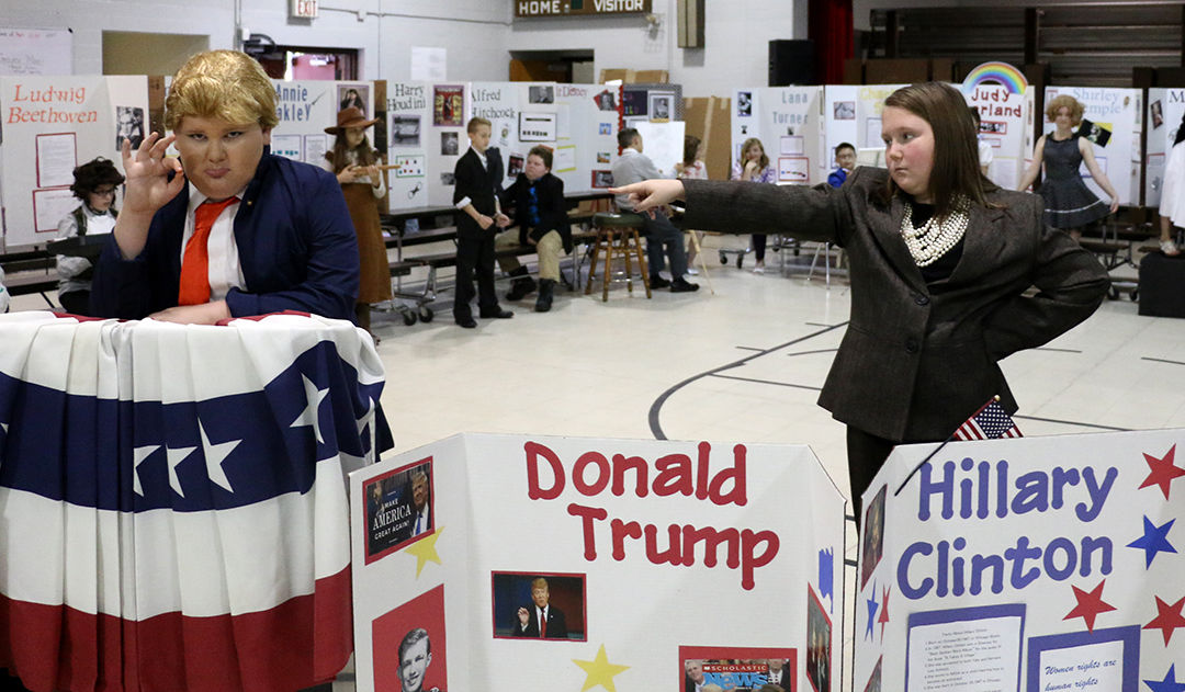 Worthington Elementary School students portray historical figures at Wax  Museum Fair