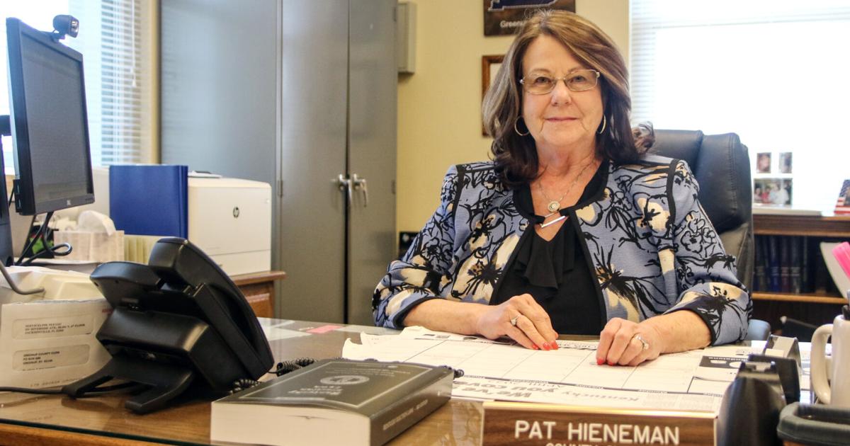 Filing the last paperwork: Hieneman to retire as Greenup County Clerk Filing the last paperwork: Hieneman to retire as Greenup County Clerk