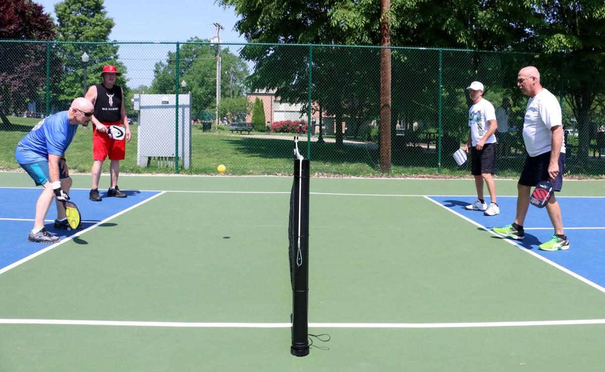 Central Park pickleball/tennis courts officially open News