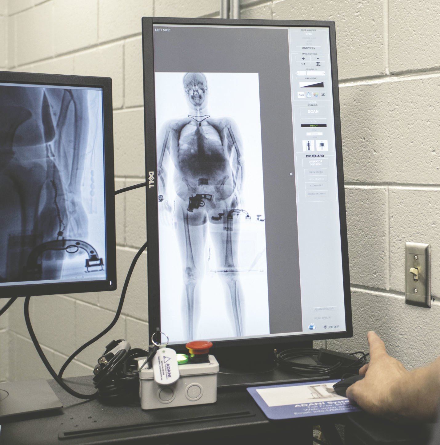 police body scanner snags contraband on inmates author jon grad corrections com