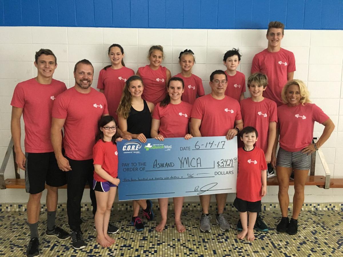 YMCA swim team gets new scoreboard thanks to fitness challenge News