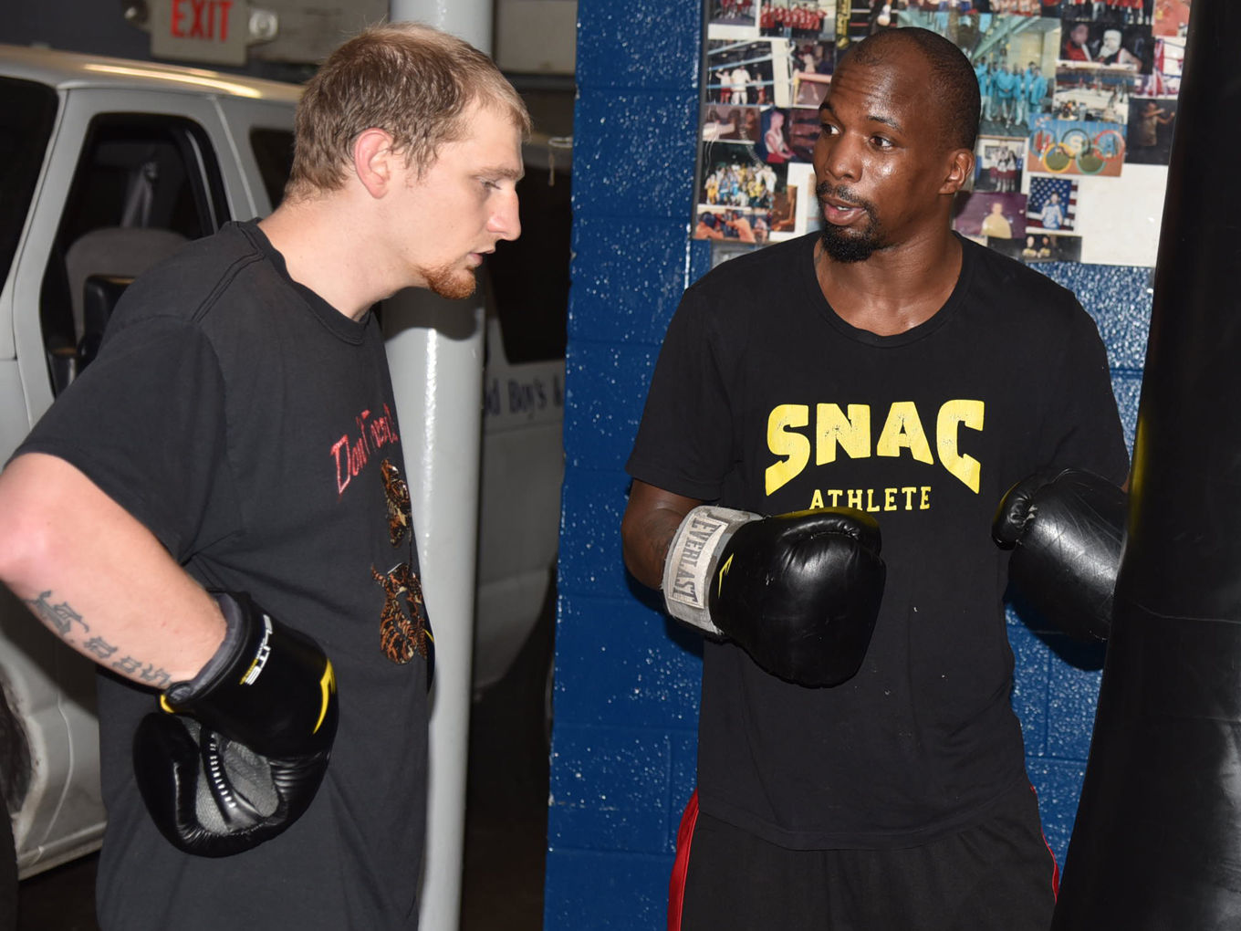 Rattlesnake on the road again Hanshaw spars with renowned Nelson to prep for world title fight Sports dailyindependent