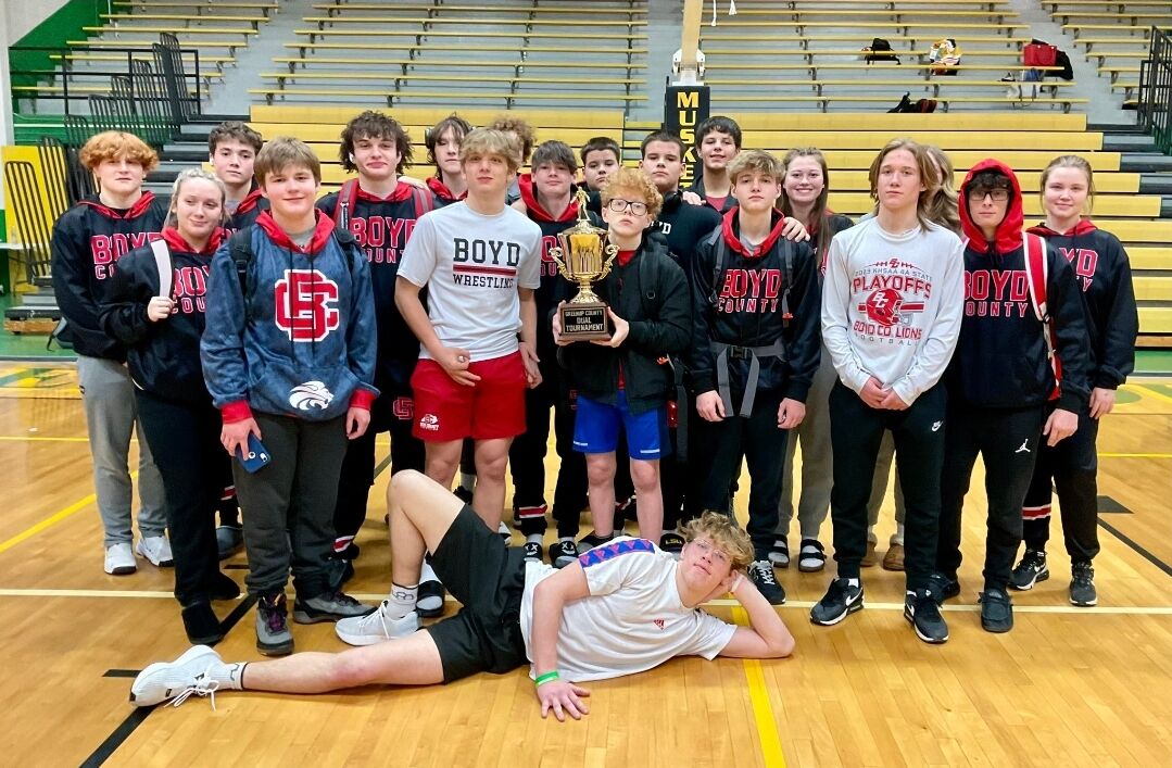 Boyd County Wrestling Team Dominates with Perfect 16-0 Record