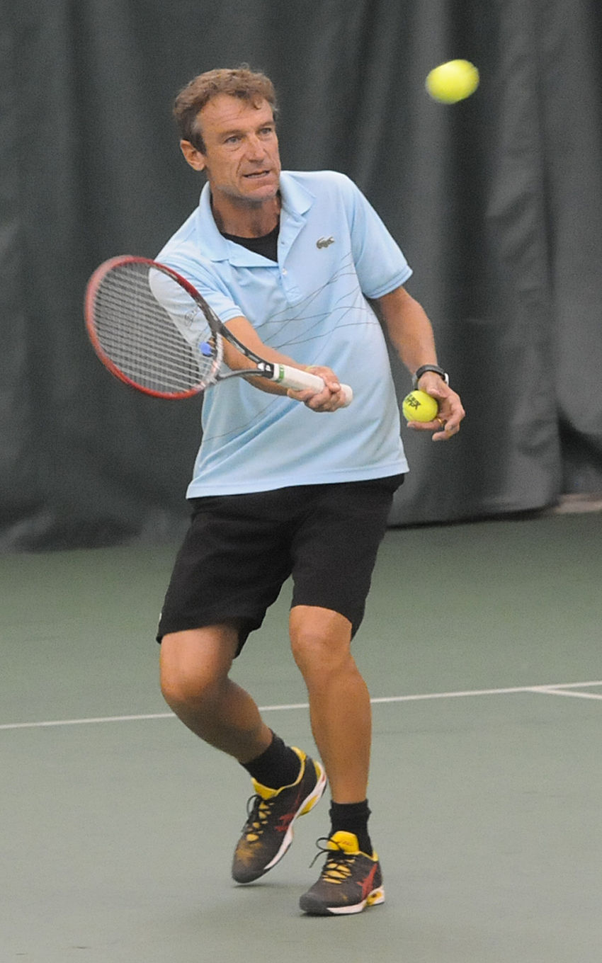 Former 7time Grand Slam champion Wilander hits area Sports