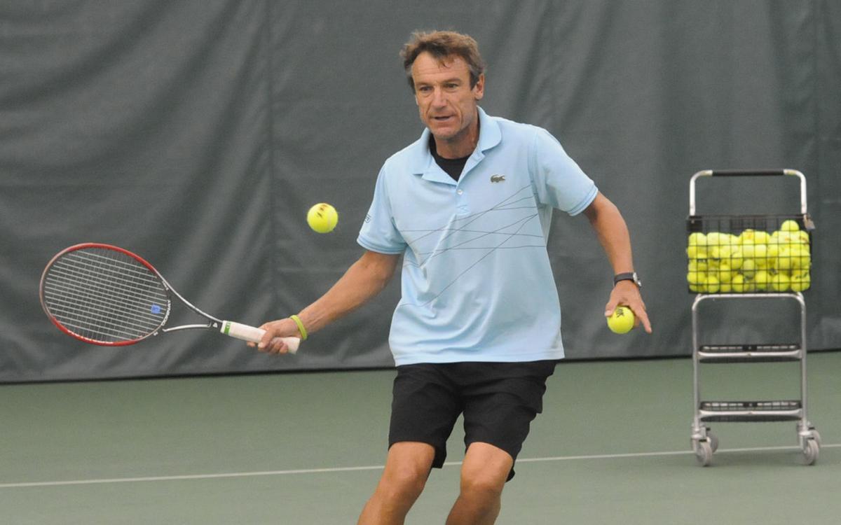 Former 7time Grand Slam champion Wilander hits area Sports