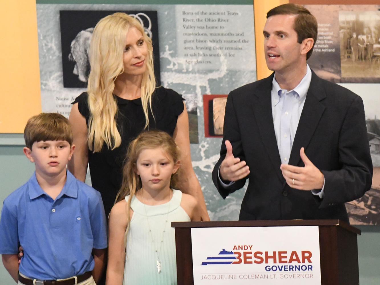 Beshear announces campaign for Ky. Gov., makes stop in Ashland News