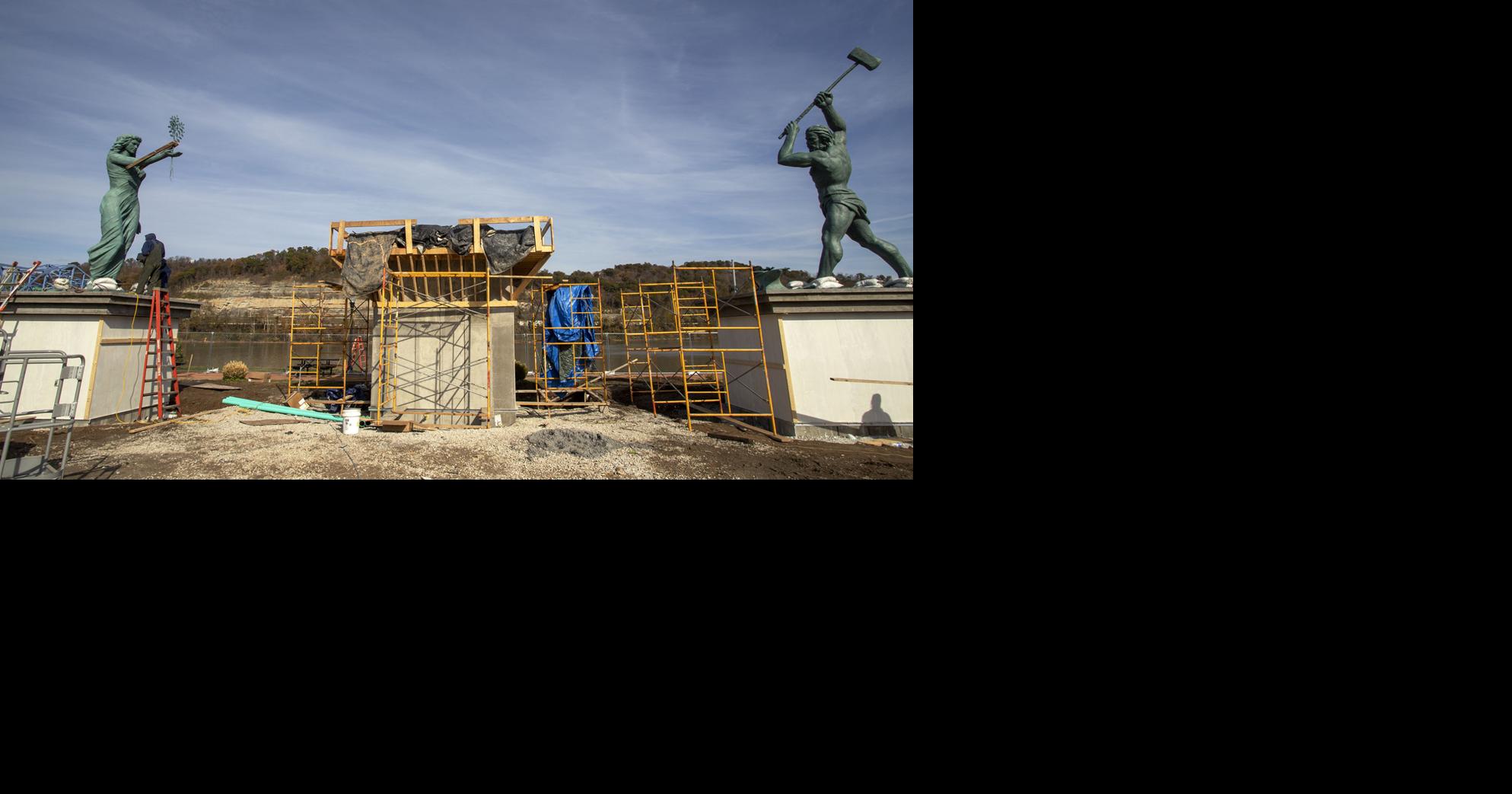 Statues going up in Ashland News