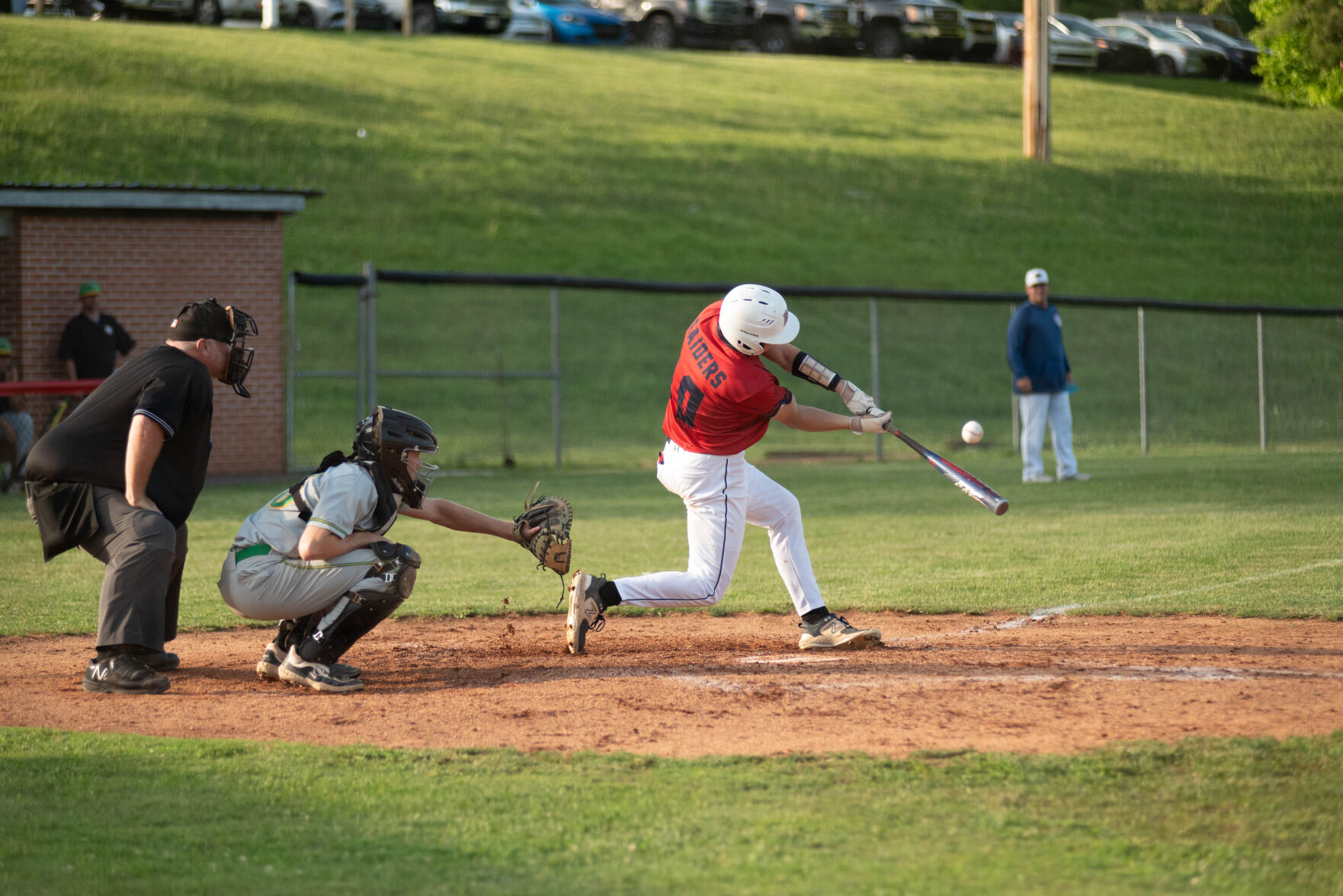 (Big) show-stopper: Hall hits two homers, collects six RBIs in Raiders’ win over Greenup