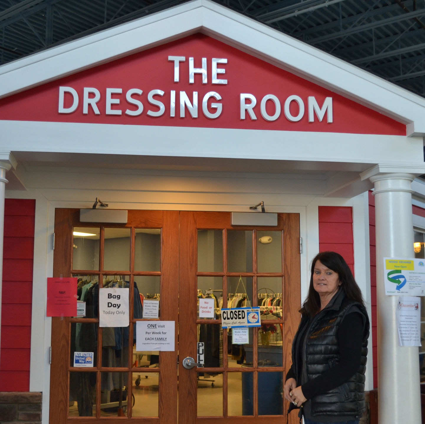 Dressing Room provides for emergency needs News