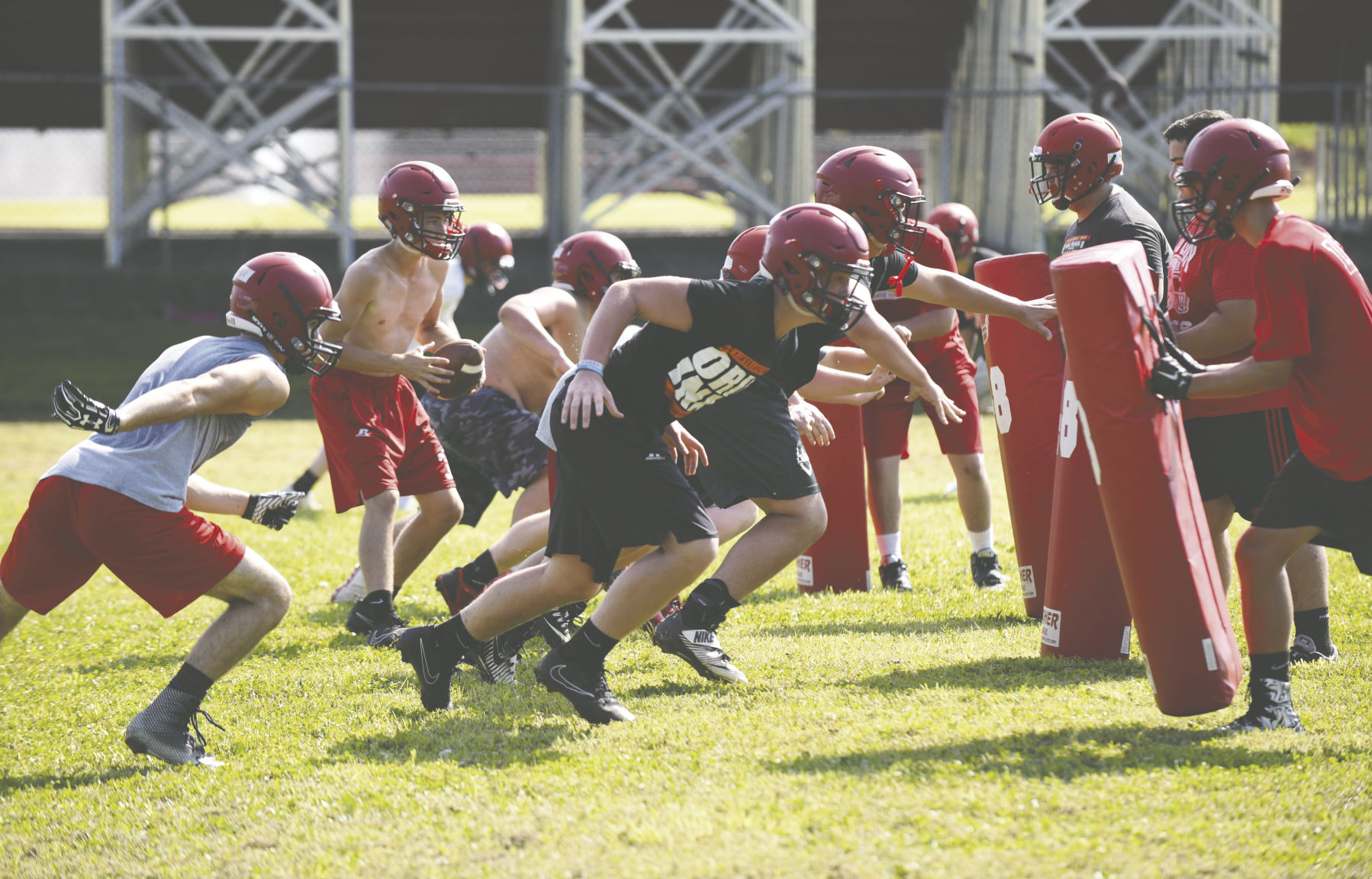 football tracking device