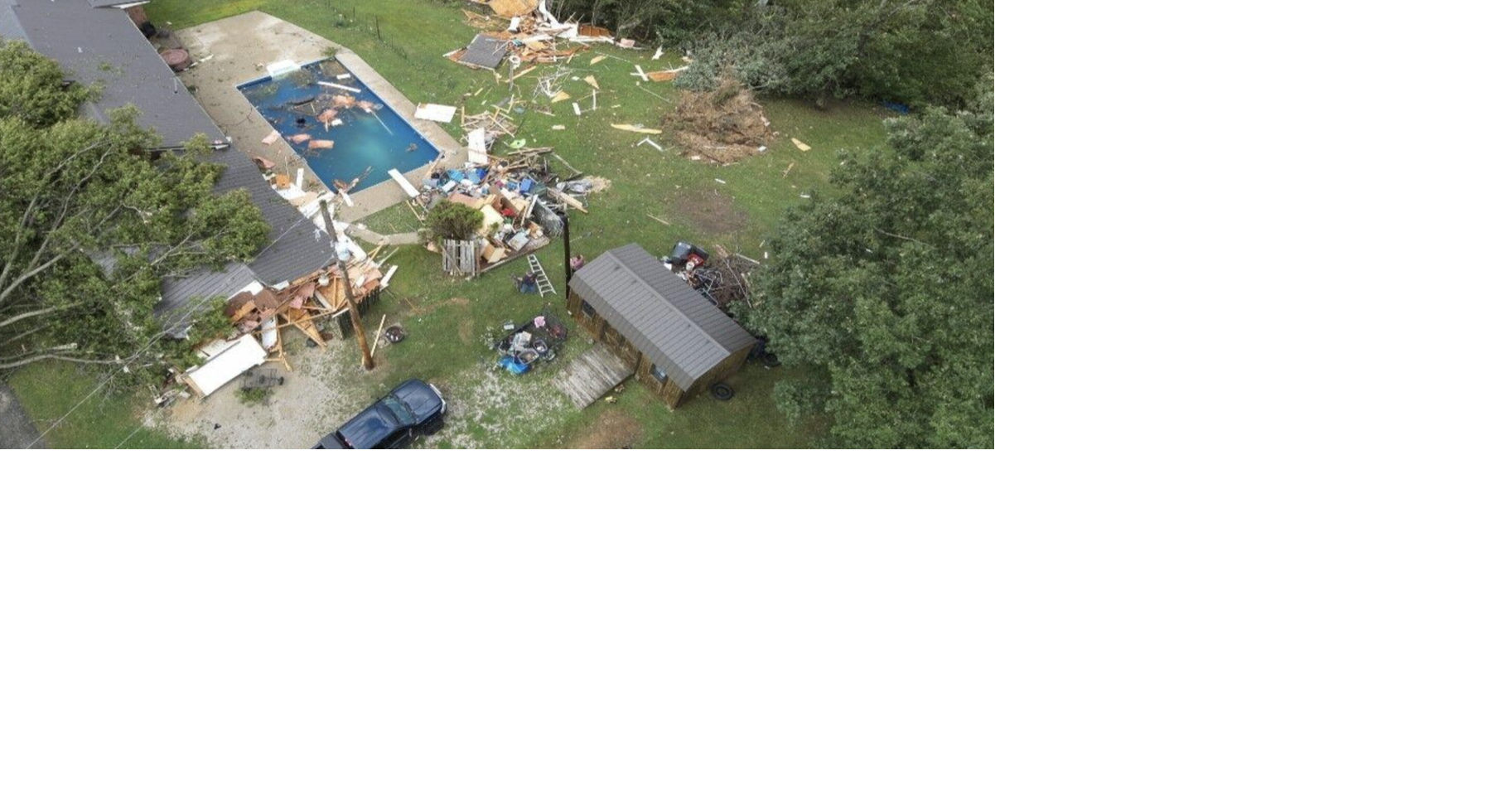 Officials Tornado touched down in Louisa News