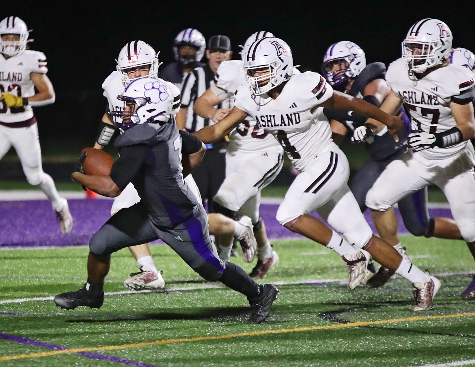 Tomcats tame Tigers: Ashland eclipses the 40-point mark for third ...