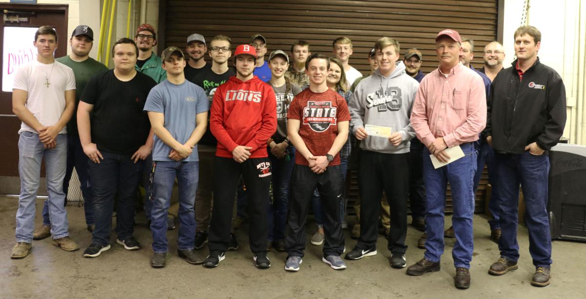 Carpentry Union Gives Donation To Boyd And Carter Tech Schools