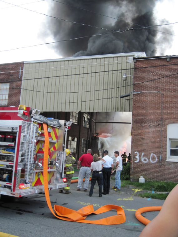 Former Danville Works building damaged by fire News