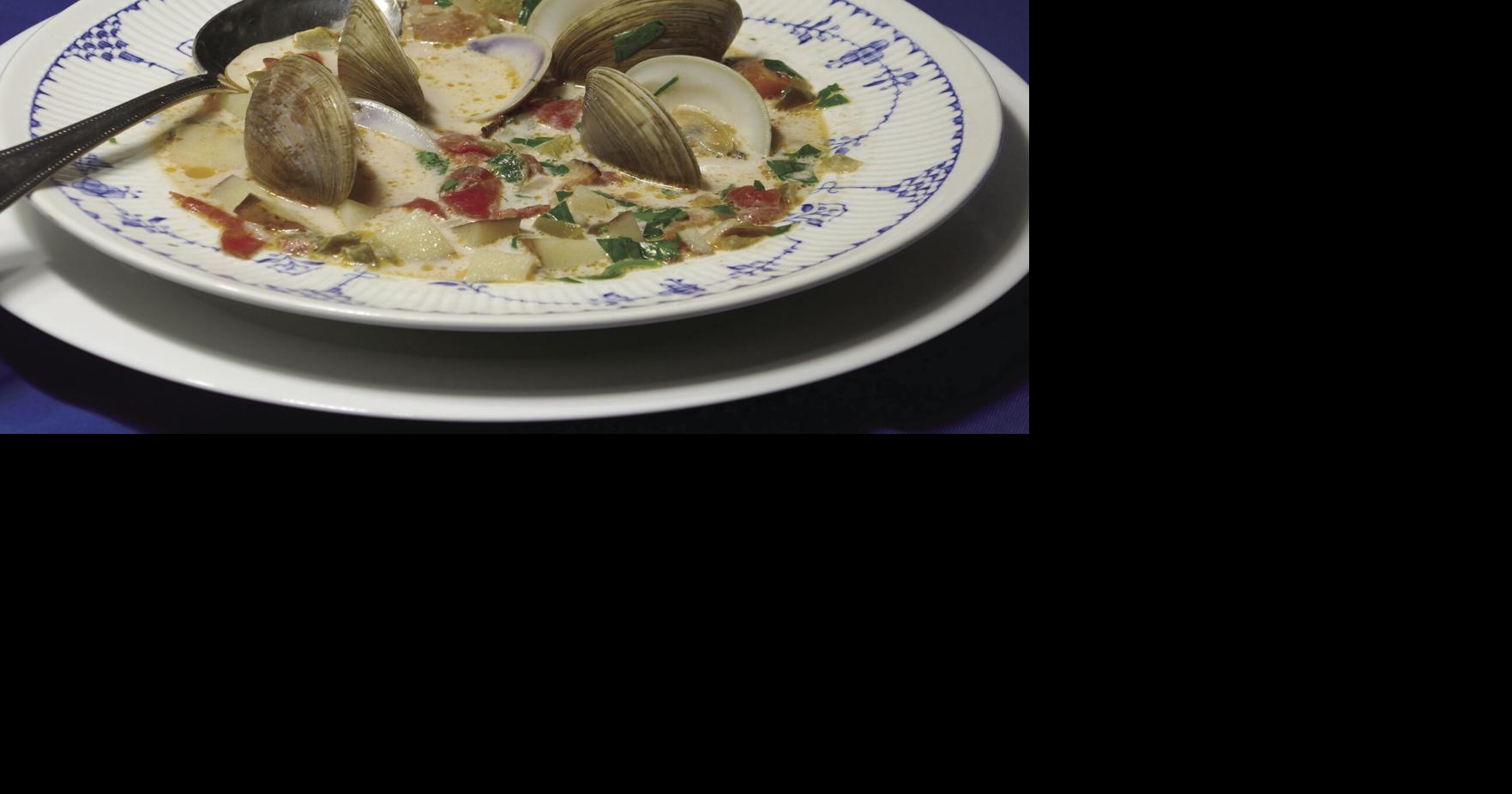 Traditional clam chowder simplified without sacrificing flavor Taste