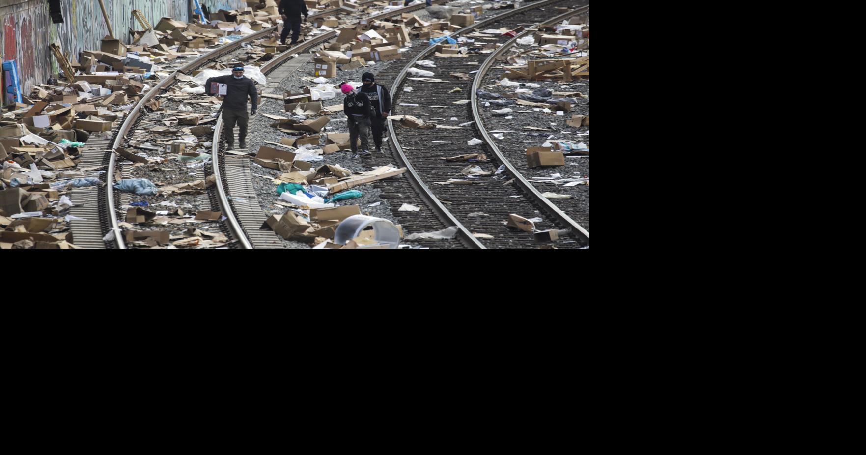 How supply chain crunch, limited security, idle trains made cargo in LA vulnerable to thieves