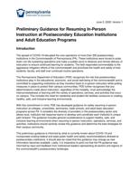 PDE Preliminary Reopening Guidance Postsecondary and Adult Education.pdf