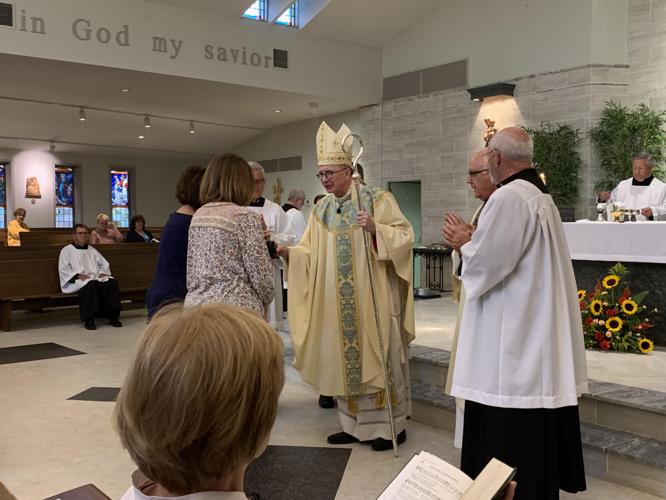 New Catholic visits area churches