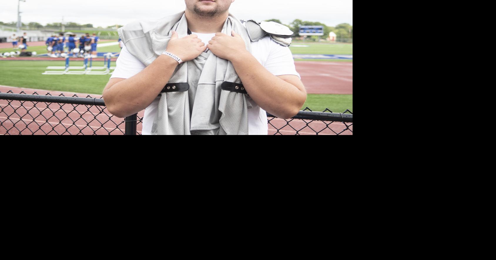 From the pool to the gridiron, Warrior Run's Albright earns Division I scholarship