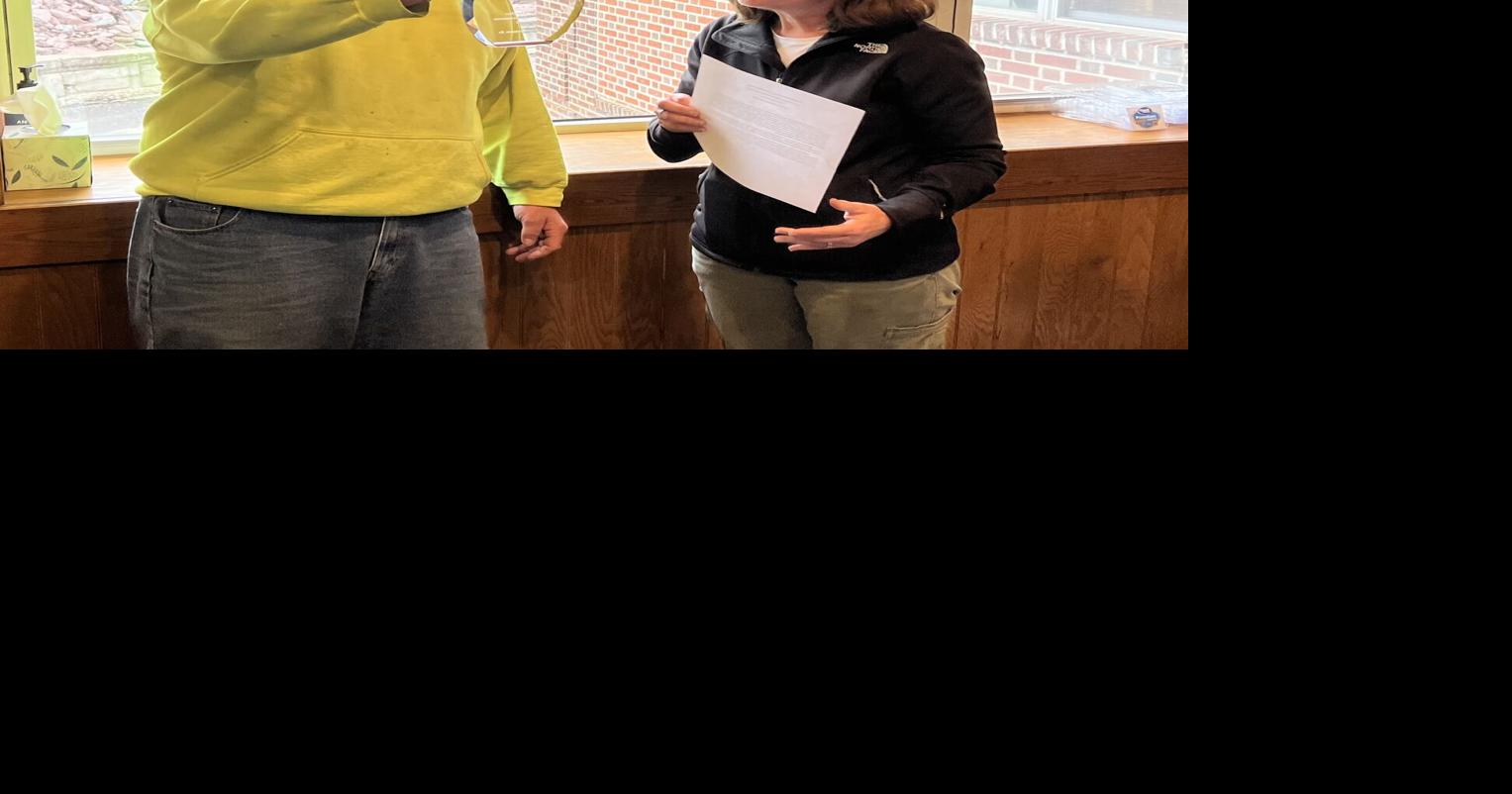 Sunbury Municipal Authority employee honored for 44years of service