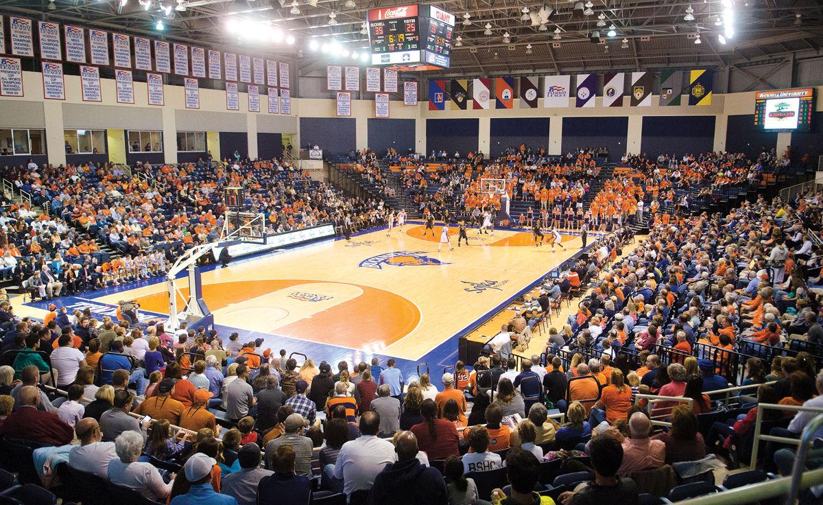 bison fans crank up the volume news dailyitem com bucknell sojka pavilion seating chart