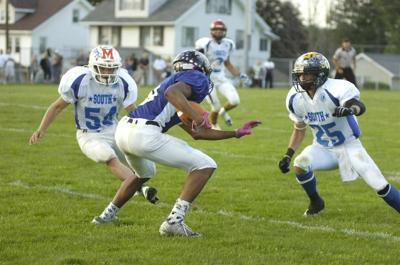 High School Football Berg Rickert Young Shine For South