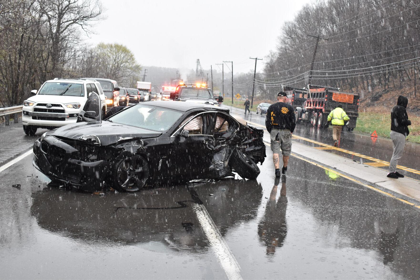 Traffic detoured following Route 61 crash News