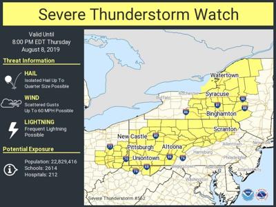 Severe thunderstorm watch in effect until 8 p.m. | News | dailyitem.com