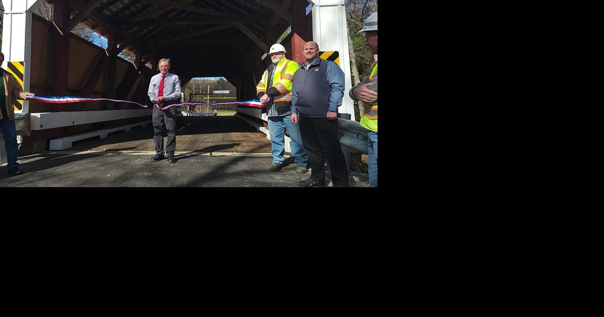 Historic Factory Covered Bridge in Union County reopened | News ...