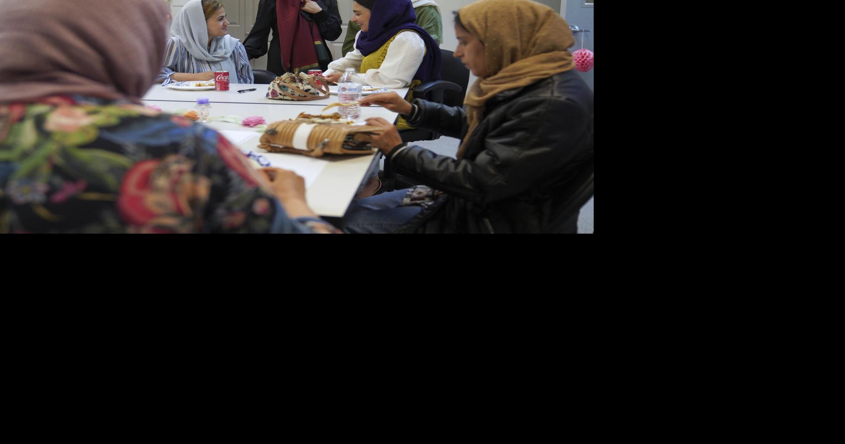 In Virginia, a military stronghold becomes a haven for Afghan refugees