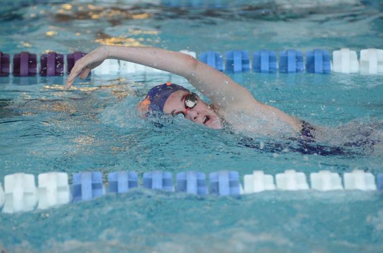 H.S. Swimming Danville splits meet Sports
